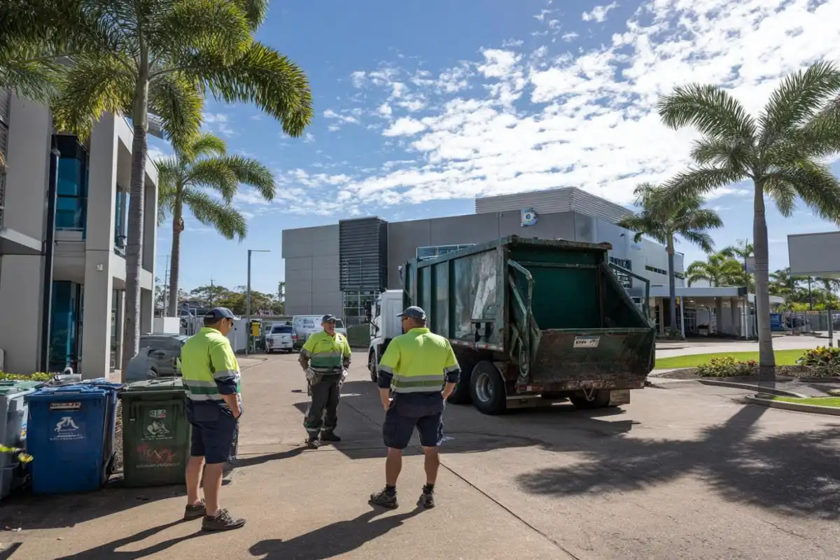 Professional skip bin hire service in Mackay Queensland featuring residential and construction waste removal with 4 metre skip bin hire price mackay